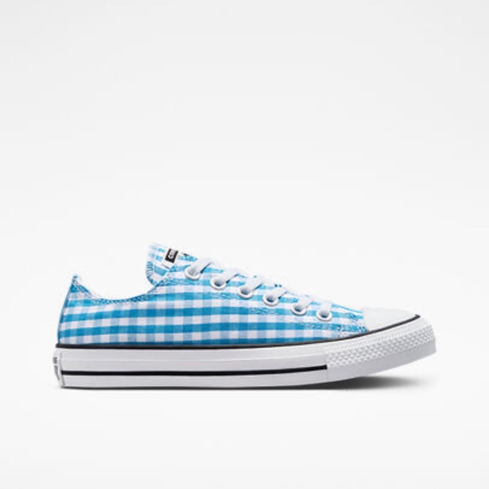 Converse gingham junior size 11.5